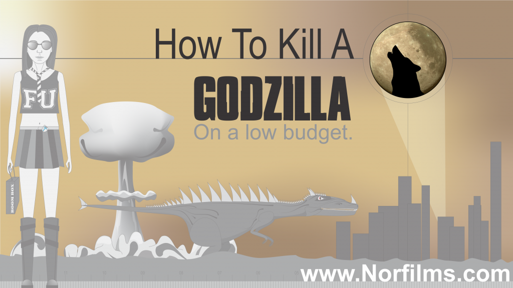 How to Kill a Godzilla - poster