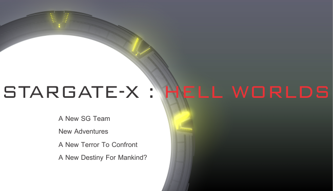 Image of Stargate for speculative concept of Stargate X by Michael Bond.
